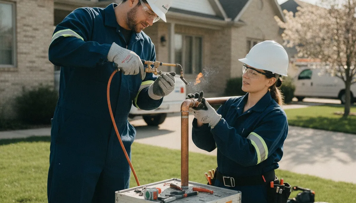 Grand Rapids, MI plumbing repair service van for emergency pipe and leak repairs